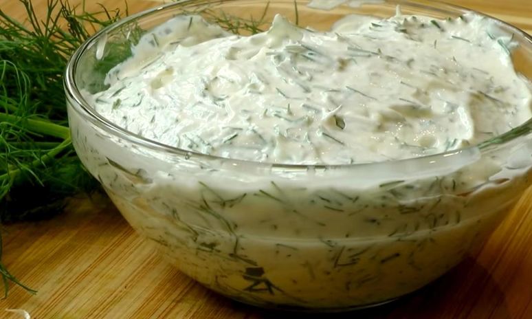 Рецепт сметанно чесночный соус
