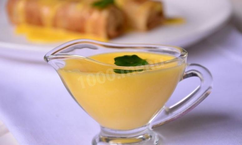 Рецепт соуса голландского