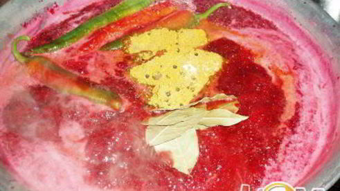 соус из красной смородины восточные мотивы