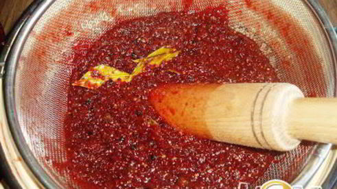 соус из красной смородины восточные мотивы