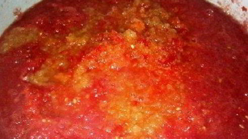 соус из помидоров с болгарским перцем