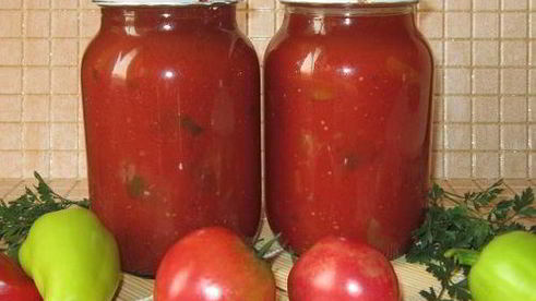 соус из помидоров с болгарским перцем