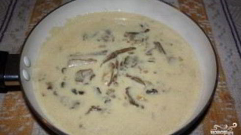 соус из сухих грибов