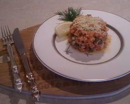 Тартар из лосося