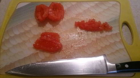 тартар из лосося