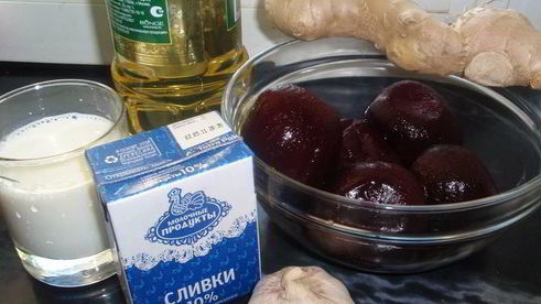 свекольный соус