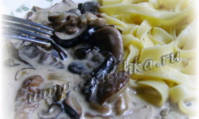 Рецепт трюфелевого грибного соуса