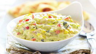 Цацики с перцем и питой