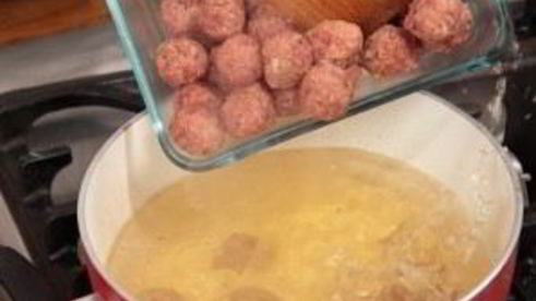 армянский суп с фрикадельками