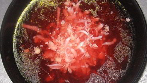 борщ холодный