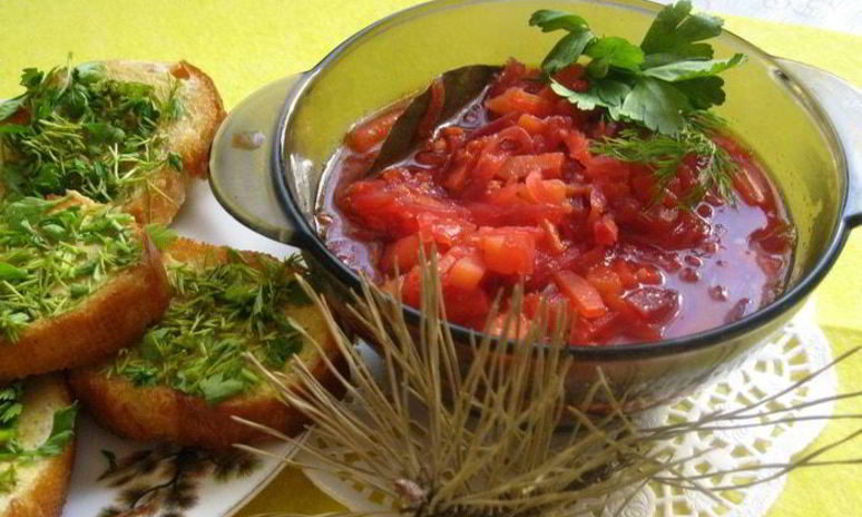 Рецепт борща мясопустного