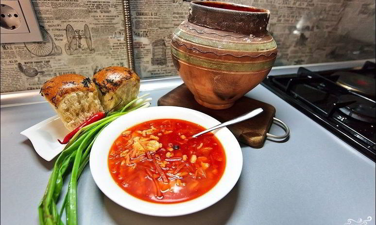 Рецепт борща по-деревенски