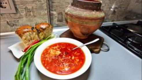 борщ по-деревенски