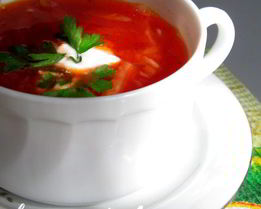 Борщ по-итальянски