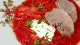 Борщ по-украински