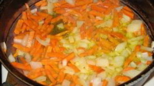 борщ постный вкусный