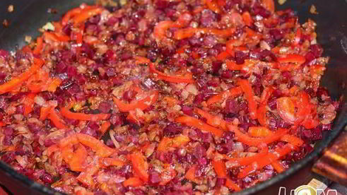 борщ с баклажанами