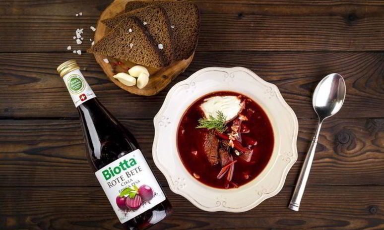 Рецепт борща с черносливом