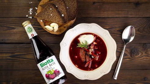 борщ с черносливом