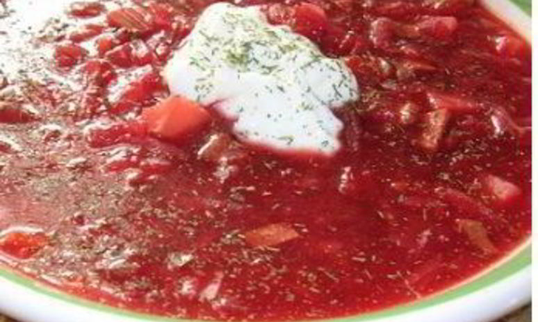 Рецепт борща с лимоном