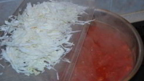 борщ с пампушками