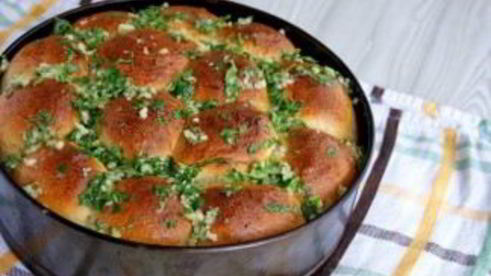 борщ с пампушками