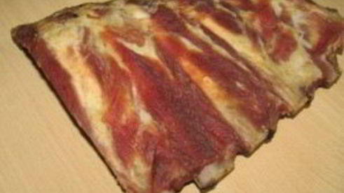 борщ с подкопченными ребрышками