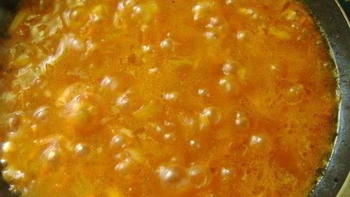 борщ с рыбой