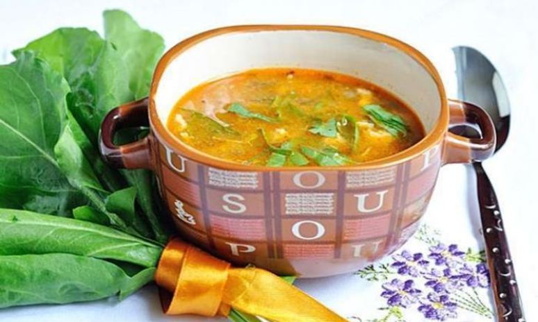 Рецепт борща с яйцом и со щавелем