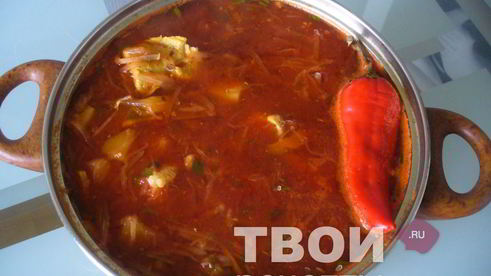 борщ украинский