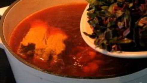 ботвинья — борщ с ботвой