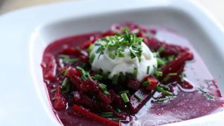 Холодный борщ