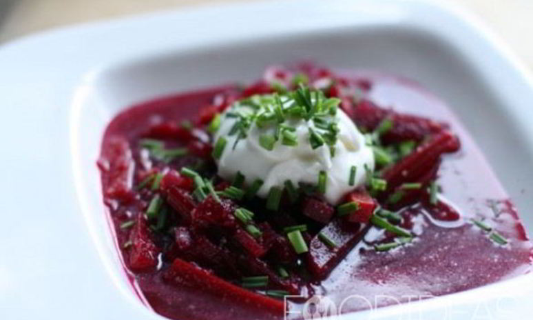 Рецепт холодного борща