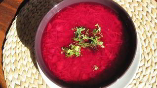 Летний борщ