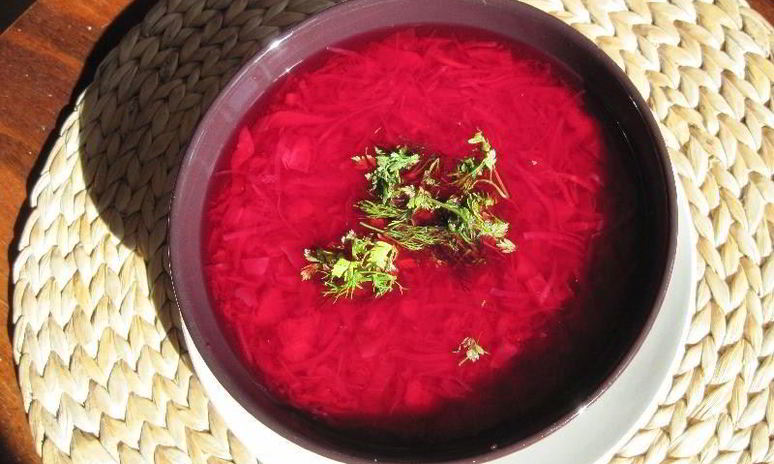 Рецепт летнего борща