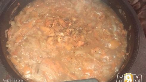 осенний желтый борщ