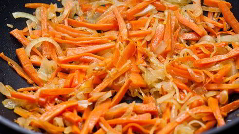 постный борщ с фасолью