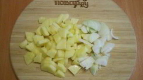 постный зеленый борщ