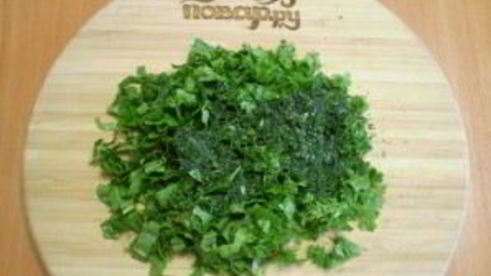 постный зеленый борщ