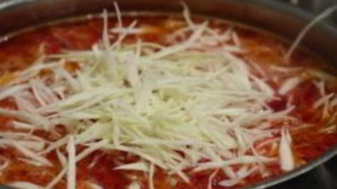 вкусный борщ с говядиной