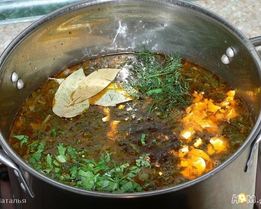 Зеленый борщ