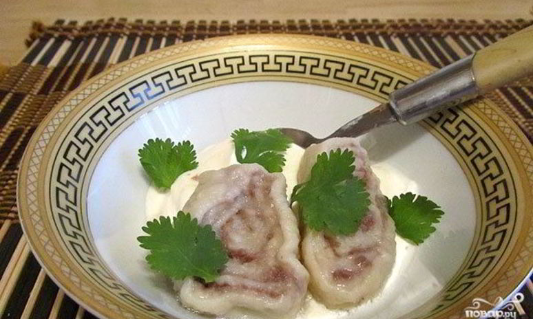 Рецепт бульона из баранины с галушками