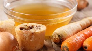 Бульон на сахарной кости