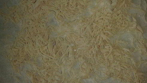 домашняя лапша на курином бульоне