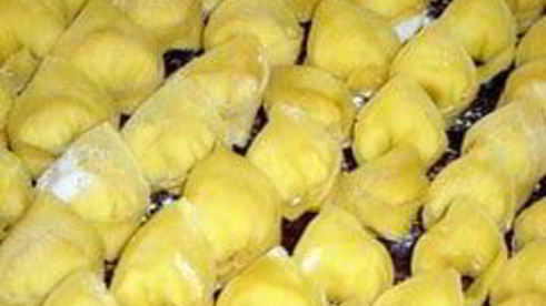 каппеллетти в бульоне и фаршированные голуби