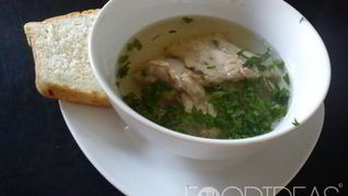 Свиной бульон