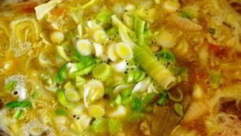 чечевичный суп с курицей