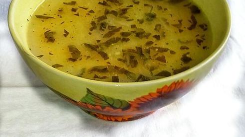 чесночный суп