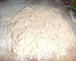 Домашняя лапша для супа