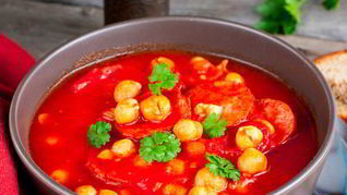 Гаспачо с чоризо